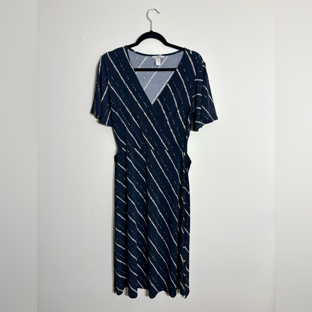 Elegant Navy Dress
